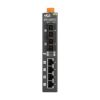 Single-mode, SC Connector, 4-port 10/100 Mbps PoE(PSE) with 2 Fiber ports SwitchICP DAS